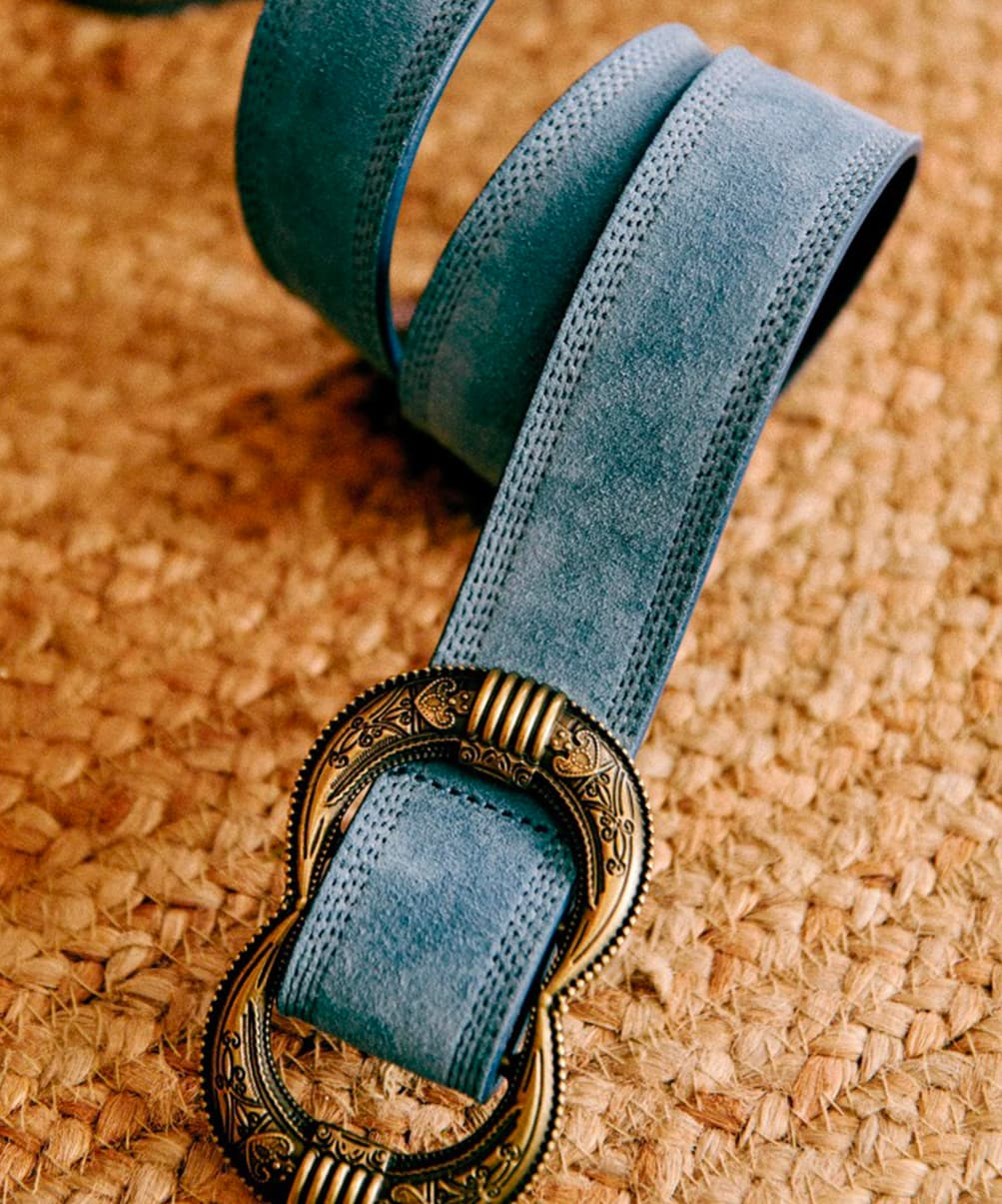 Location Ceinture Sezane Gaia Bleu 2