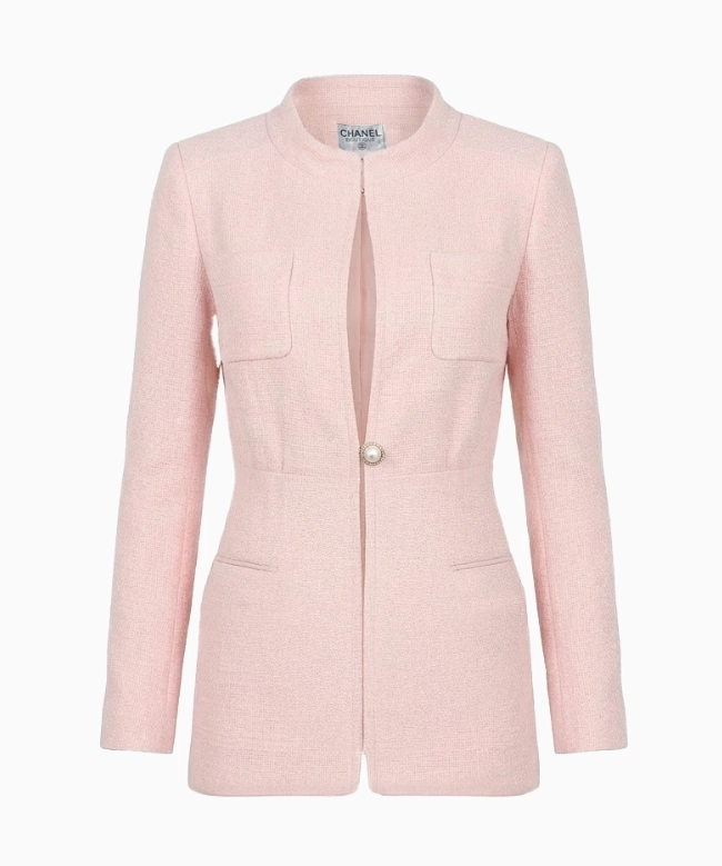 Location et Achat Veste Chanel, Tweed Rose SS2002 2