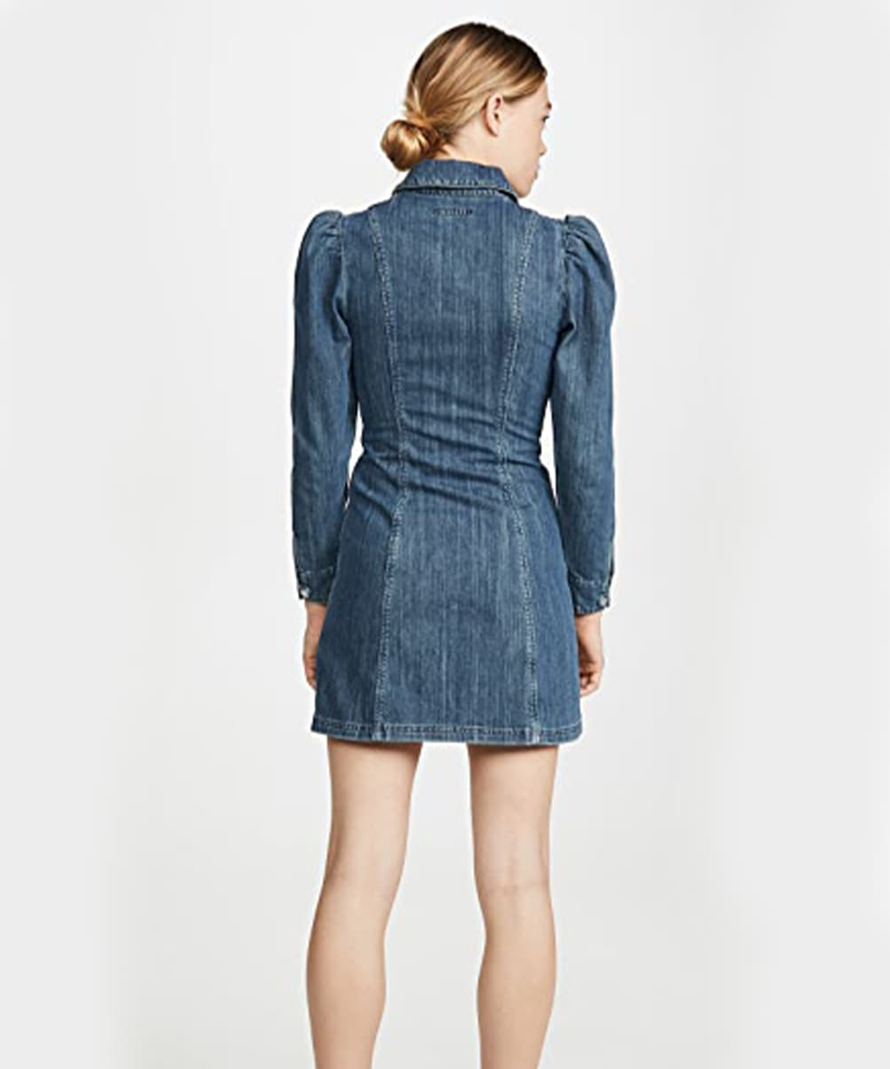 Location Robe Alexa Chung Rocky Blue Denim 3