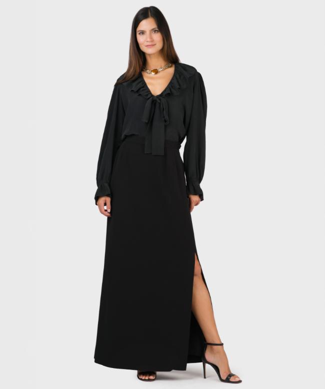 Location et Achat jupe Yves Saint Laurent, modèle Intemporel Black 3