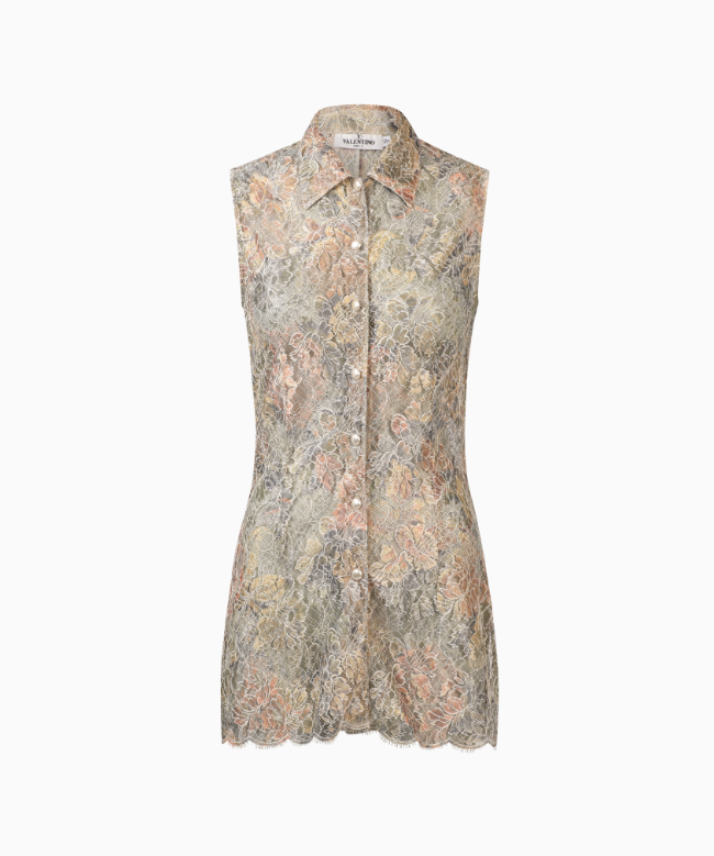 Location et Achat chemise Valentino, modèle Éclat Pastel 1