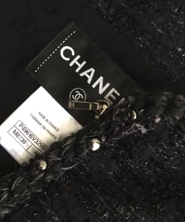 Achat Veste Chanel, modèle Tweed Paris Dallas 3