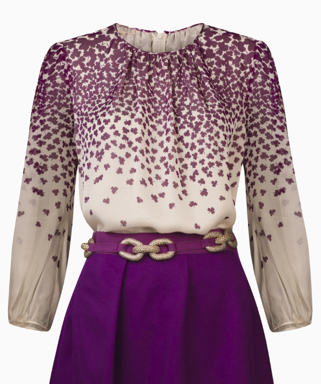 Location et Achat Ensemble Giambattista Valli, modèle Améthyste Couture 2