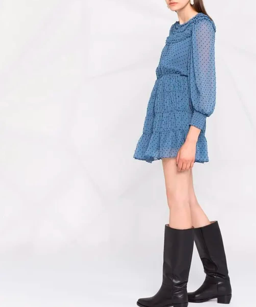 Location Robe Sandro Gwen A Pois 4