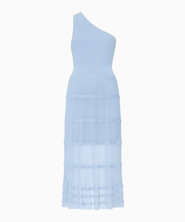 Location Robe Milly, modèle One Shoulder Knit 1