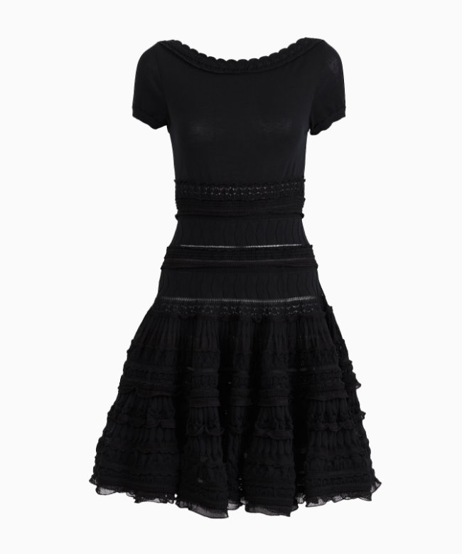 Location et Achat robe Alaïa, modèle Fit & Flare Texturé 1