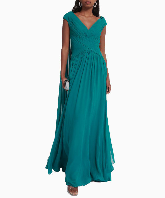 Location et Achat Robe Elie Saab, modèle Cape Emeraude FW2023 2