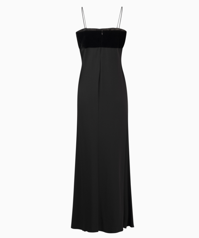 Location Robe Valentino, modèle Ruffle Embellished Black 3