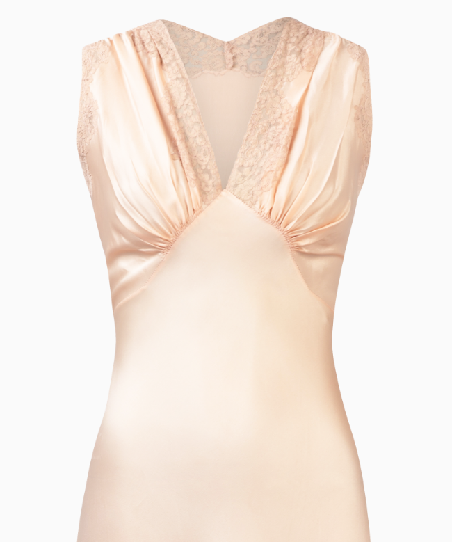 Location & Achat Robe Vintage, modèle Pink Silk 2