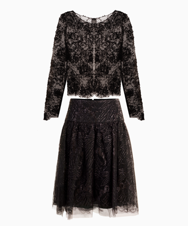 Location Ensemble Chanel, modèle Black Lace 1