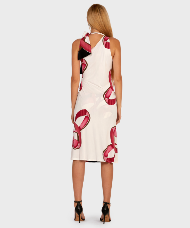 Location Robe Valentino, modèle Fluid Rouge, 3
