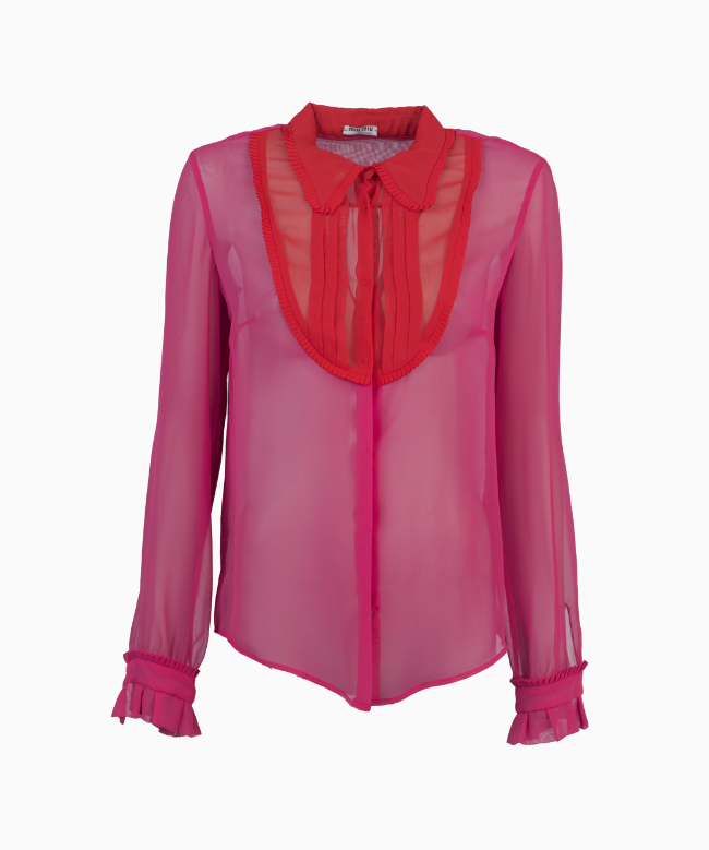 Location et Achat Chemise Miu Miu, modèle Fushia SS2008 1