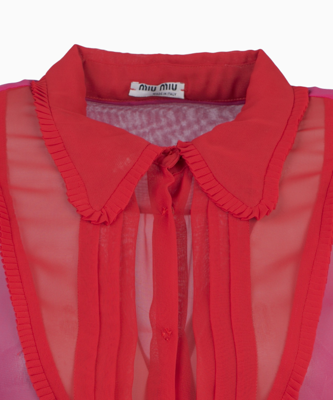 Location et Achat Chemise Miu Miu, modèle Fushia SS2008 4