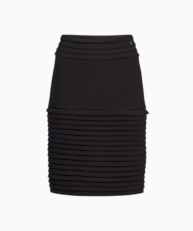 Location Jupe Chanel, modèle Structurée Plissée 1