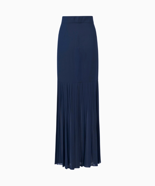 Location et Achat Jupe Chanel, modèle Bleu Abysse FW Haute Couture 2015 1