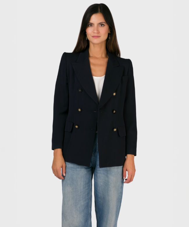 Location et Achat veste Yves Saint Laurent, modèle Marine SS1989 par Yves Saint Laurent 3