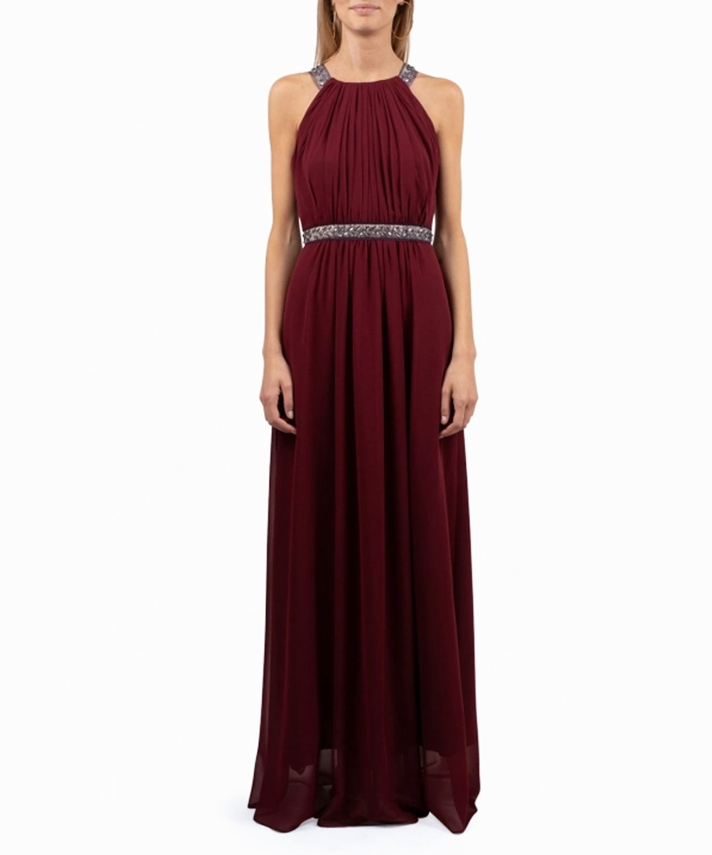 Location robe BCBG Burgundy Stone 1