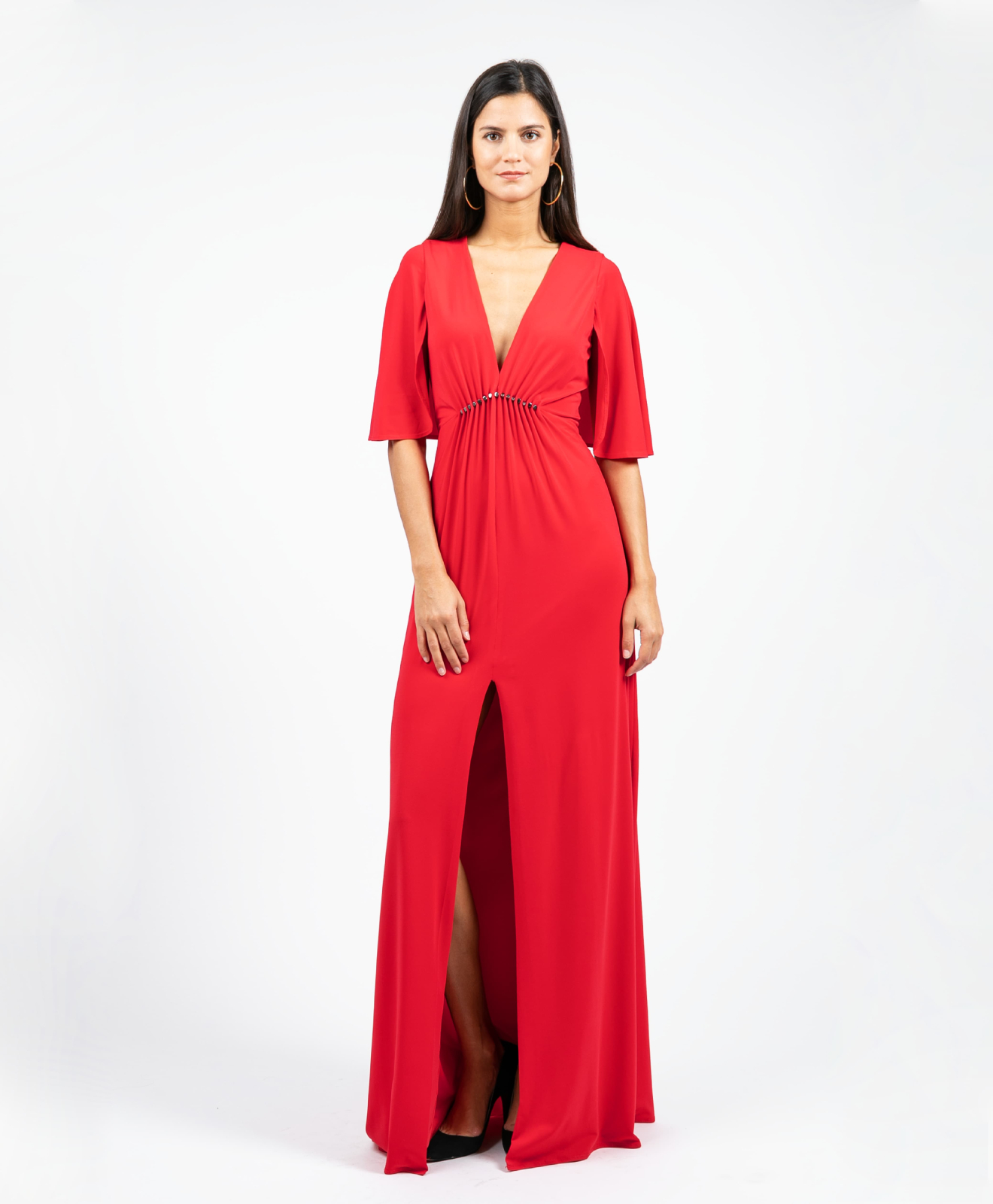 Location robe Halston Heritage Rouge 1