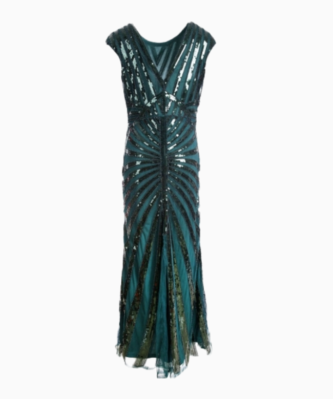 Location Robe My Couture Corner, modèle Gatsby Vert