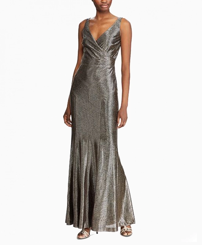 Location robe Ralph Lauren Metallic Sleeveless 2