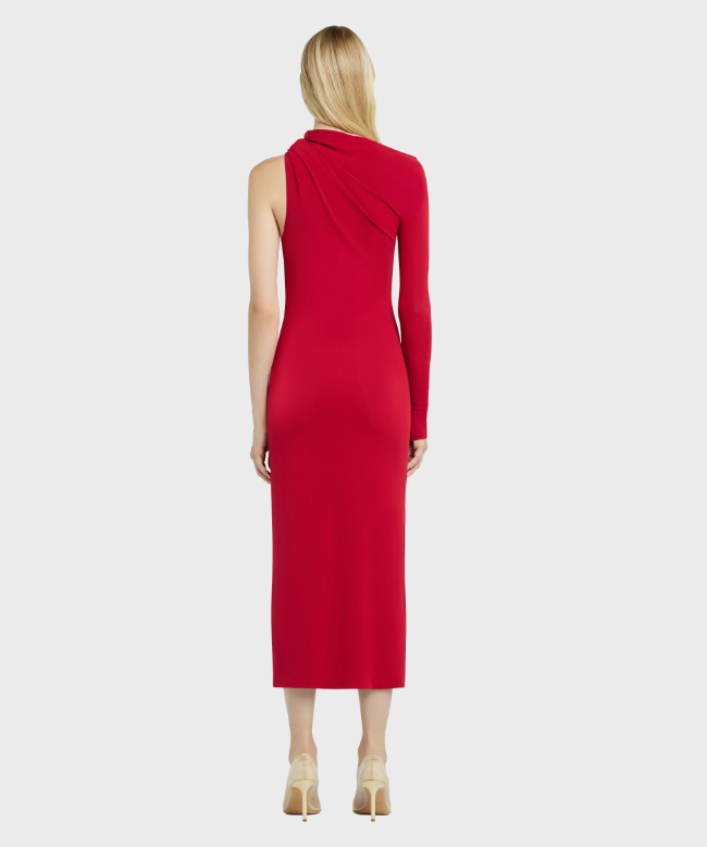 Location robe Courrèges, modèle One Shoulder Red 3