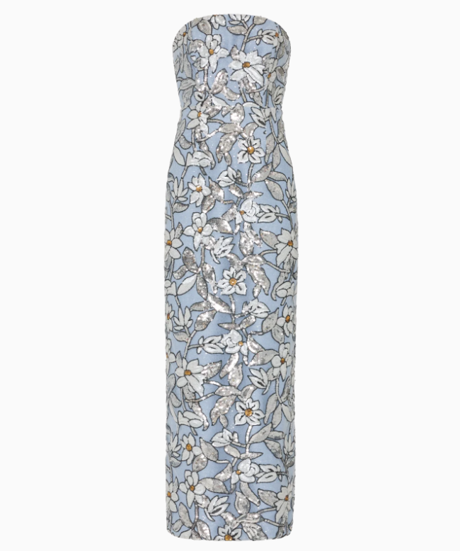 Location Robe Milly, modèle Magnolia Silver 1
