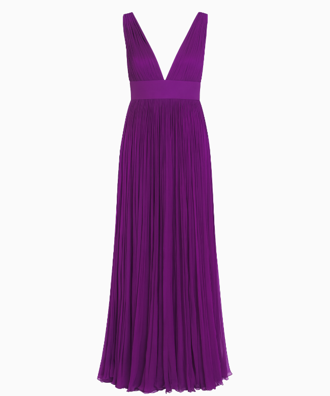 Location et Achat Robe Elie Saab, modèle Plissé Orchidée SS2008