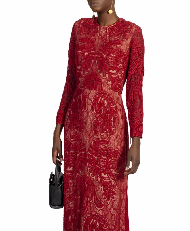 Location Robe Elie Saab Red Lace 3