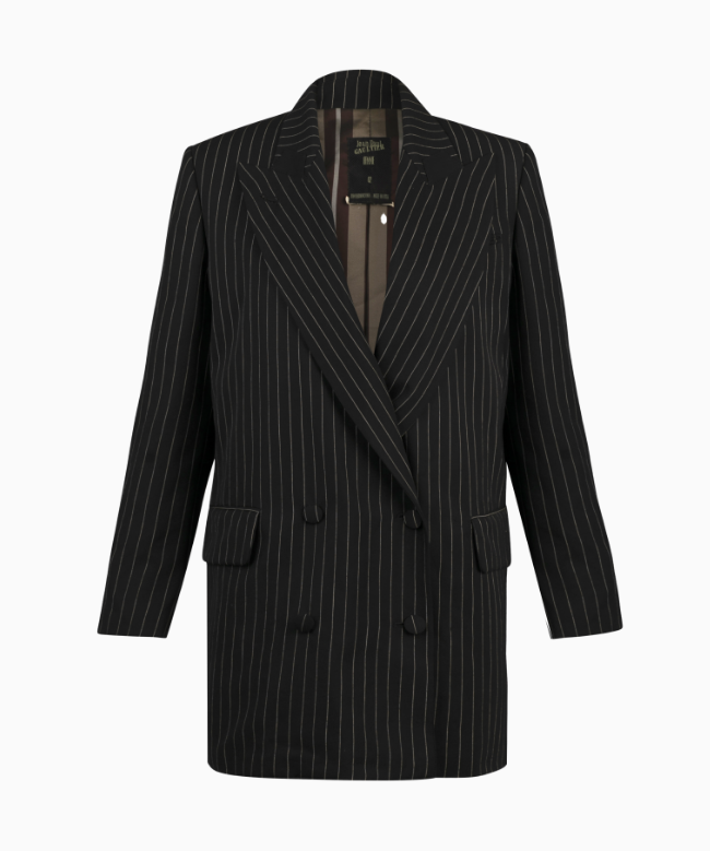 Location Veste Jean Paul Gaultier, modèle Pinstripe Rebel Circa 2001 2