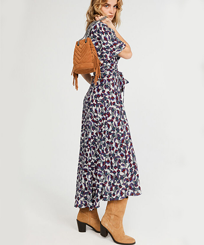 Location Claudie Pierlot Robe Rosemary Midi 3