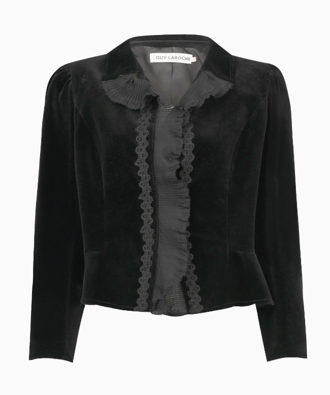 Location et Achat Veste Guy Laroche, modèle Velours Plissé 1