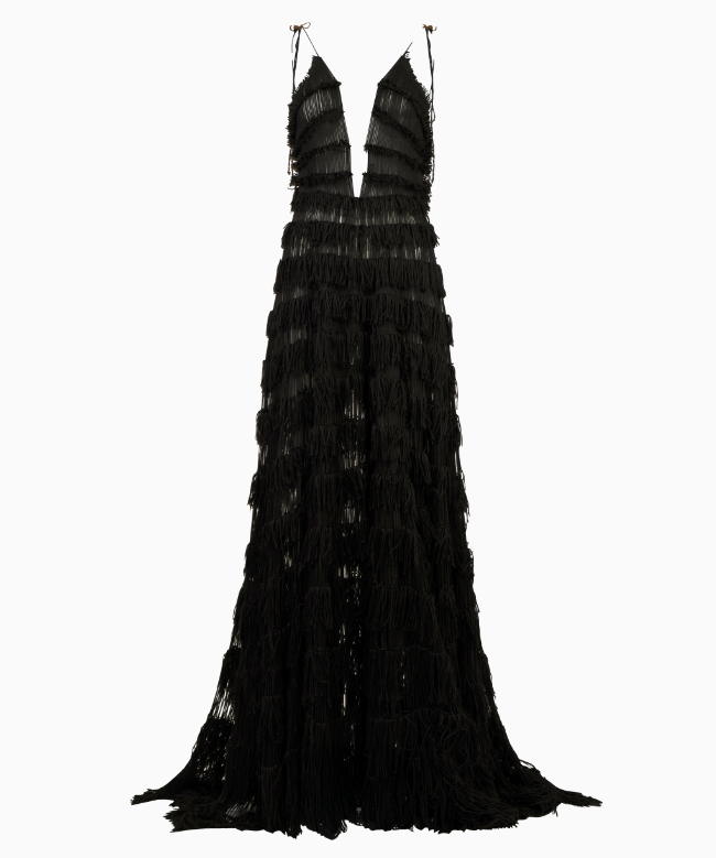 Location Robe Pe De Chumbo, modèle Ombre Frangée 2