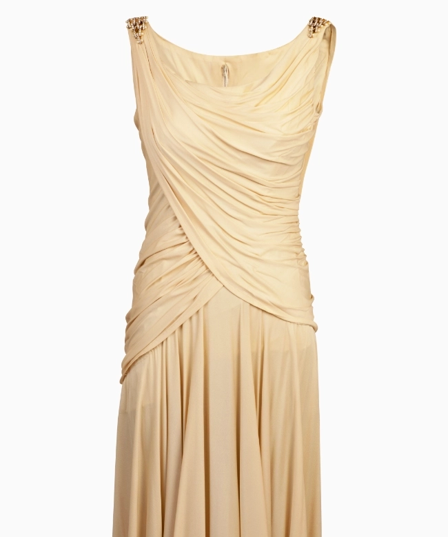 Location Robe de soirée Azzaro, modèle draped sand 5