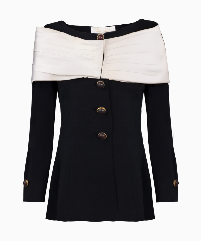 Location Veste Nina Ricci, modèle Plissée De Lune 1