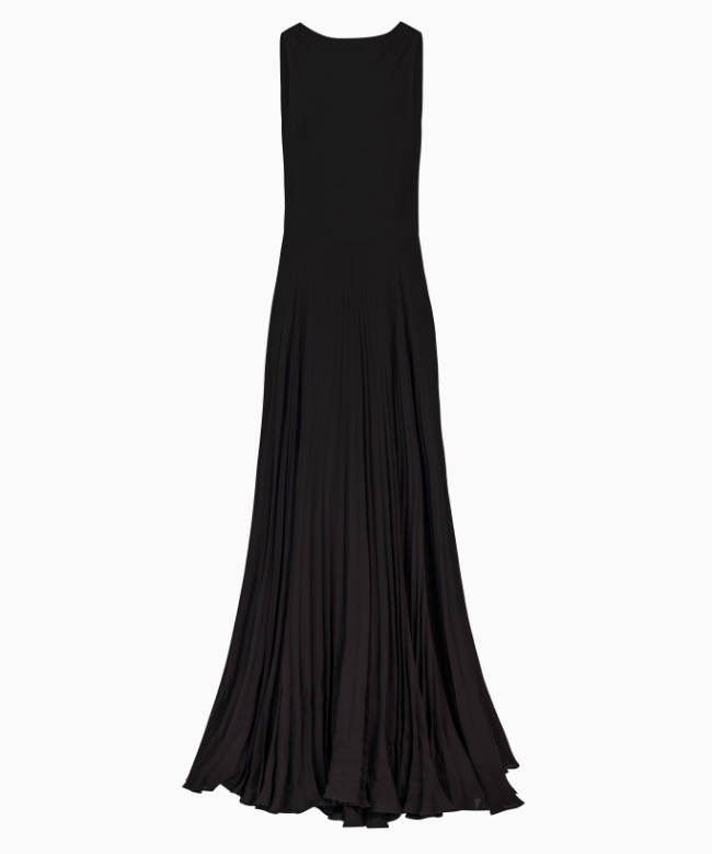 Location Robe Ralph Lauren, modèle Noir Plissé