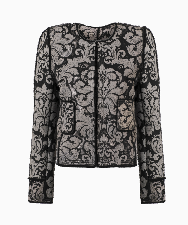 Location Veste Chanel, modèle Embroidery Silver Circa 2010 1