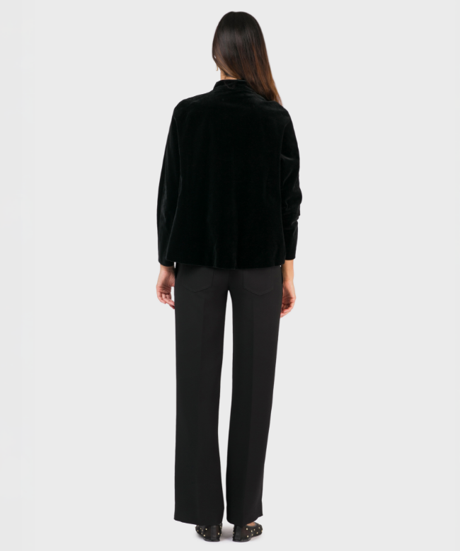 Achat veste Vintage, modèle Velours Bleu Nuit 4