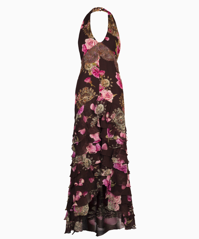 Location Robe Ungaro, modèle Purple Bloom 2