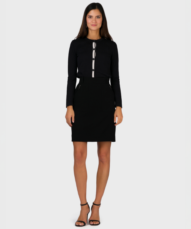 Location et Achat gilet Chanel, modèle Essential Noir 2