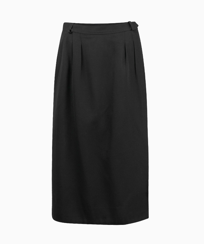 Location et Achat Jupe Yves Saint Laurent Rive Gauche, modèle Grain de Poudre Noir 1