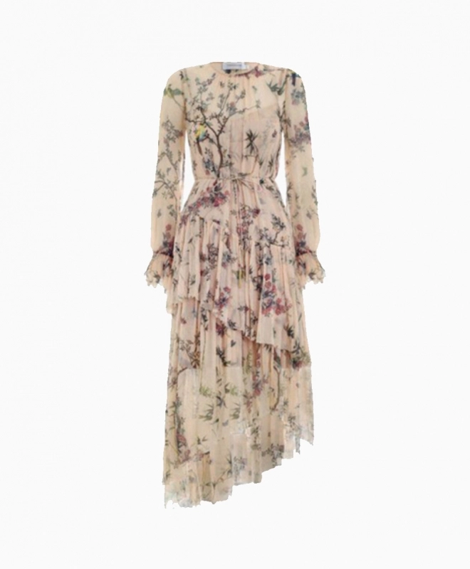 Location robe Zimmermann Maples Tier Nude 2