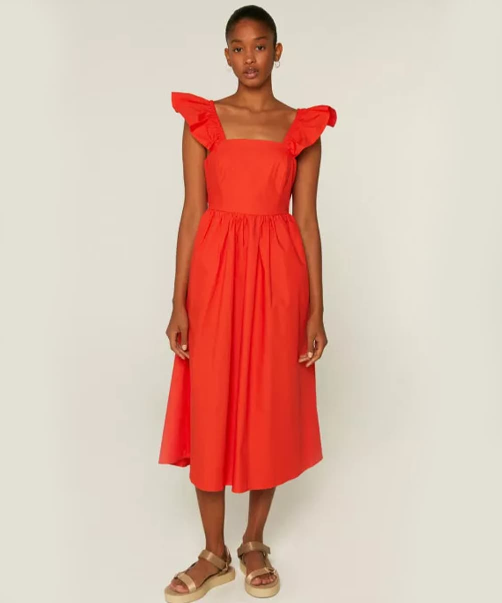 Location Compania Fantastica Robe Orange Summer 3