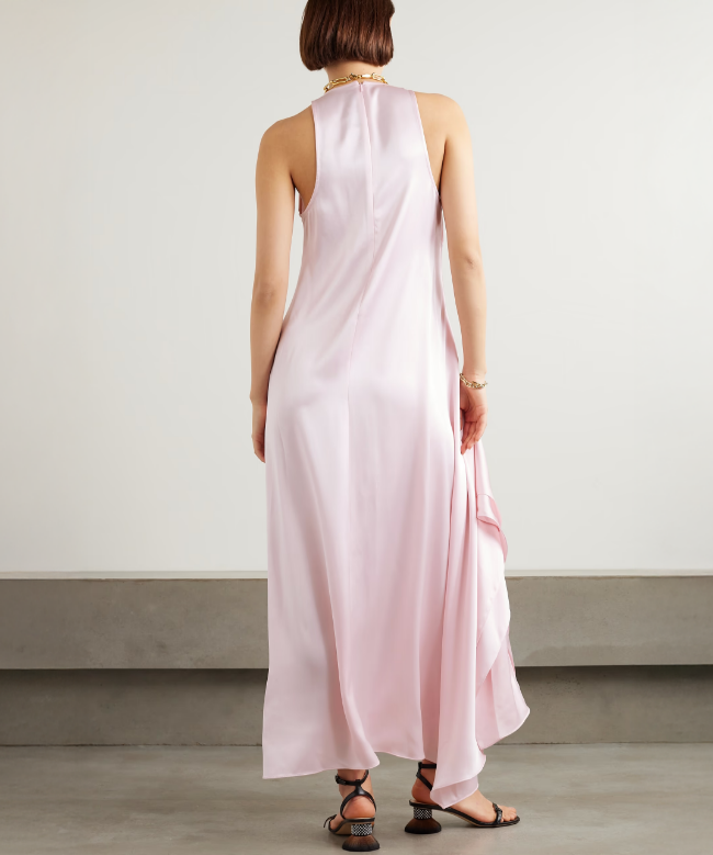 Location Robe JW Anderson, modèle Duchesse Satin Rose 3