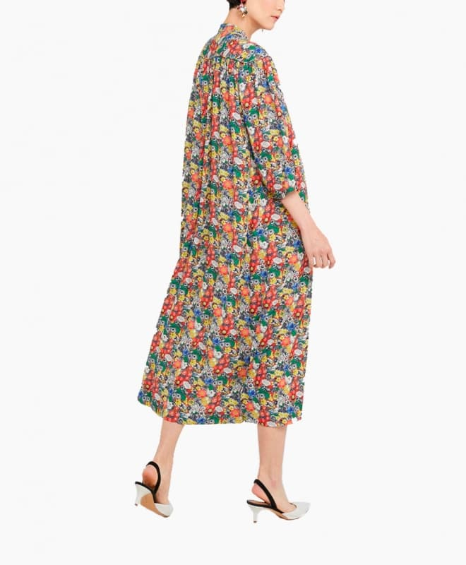 Location Robe REBECCA MINKOFF Floral Print Midi 4