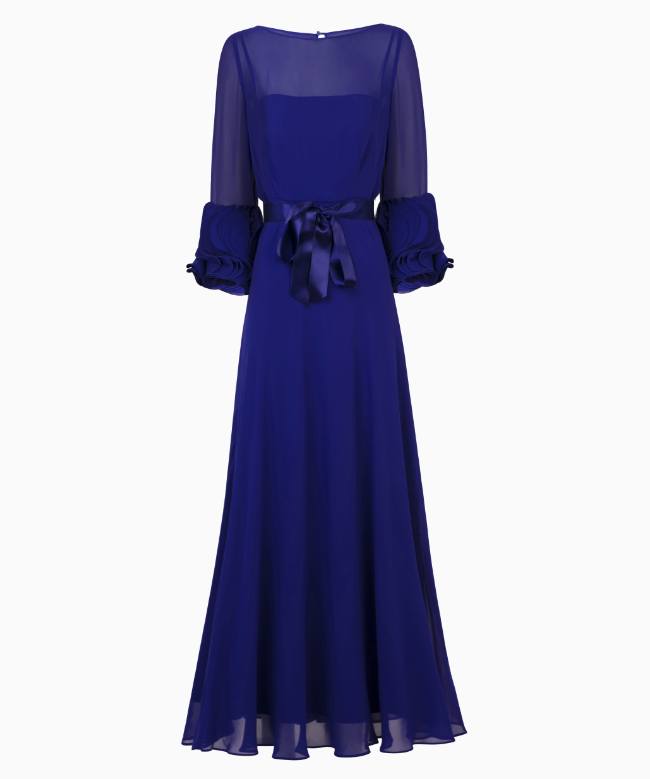 Location Robe Luisa Spagnoli, modèle Bleu Royale. 1