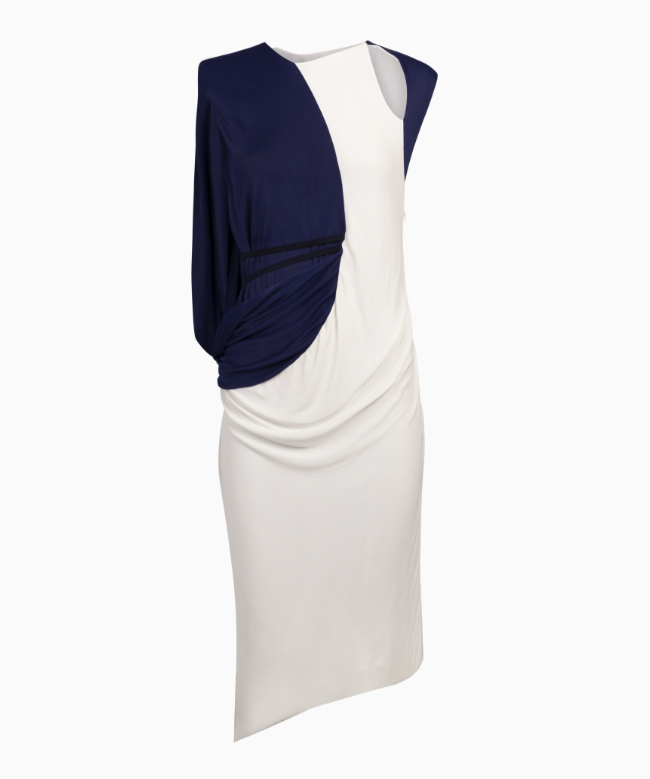 Location Robe Balenciaga, modèle Bicolore 2008 Par Nicolas Ghesquière