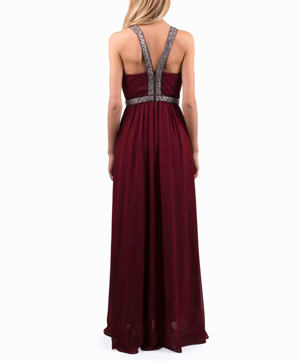 Location robe BCBG Burgundy Stone 3