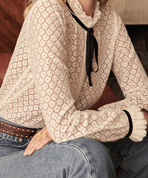 Location blouse Sézane 1