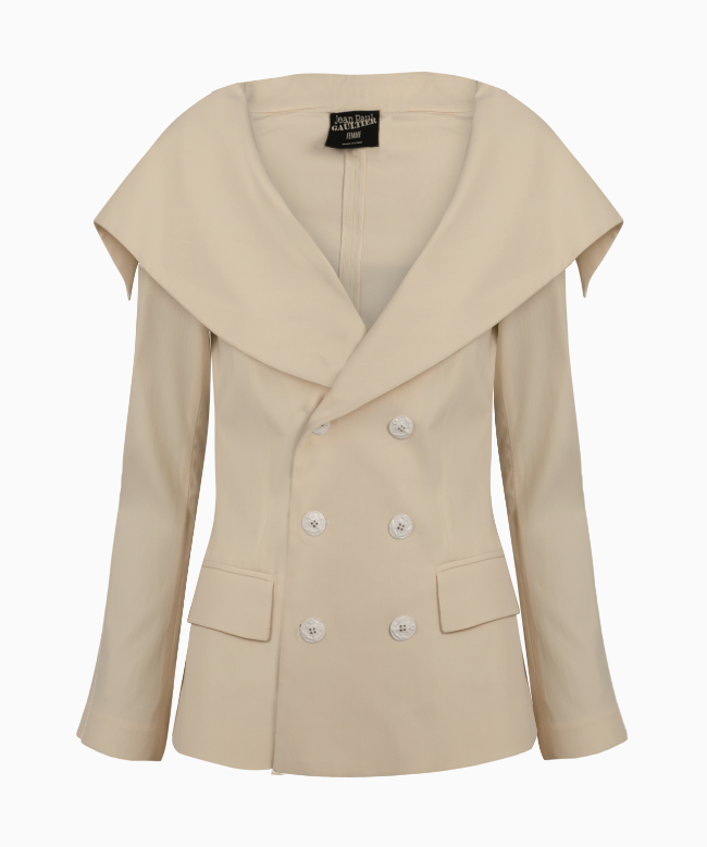 Location Veste Jean Paul Gaultier, modèle Ecru Circa 2008 1