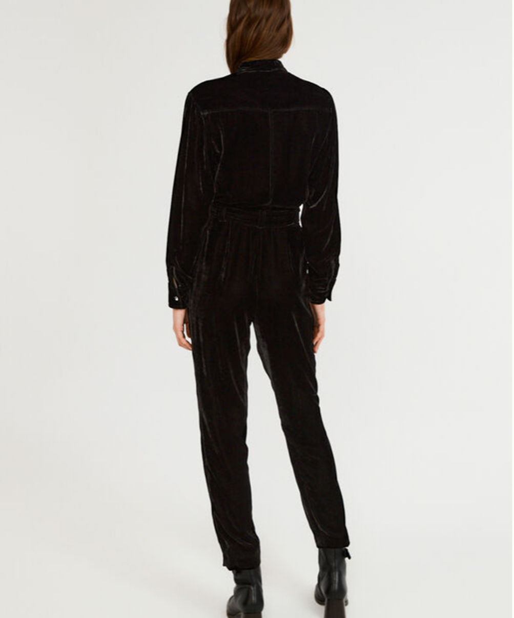 Location Combinaison Claudie Pierlot Black Velvet 3